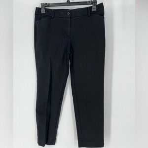TALBOTS NWOT Classic Black HAMPSHIRE STRAIGHT ANKLE‎ Pants